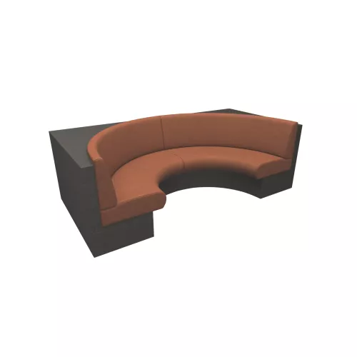 Donald Semicircular Bench
