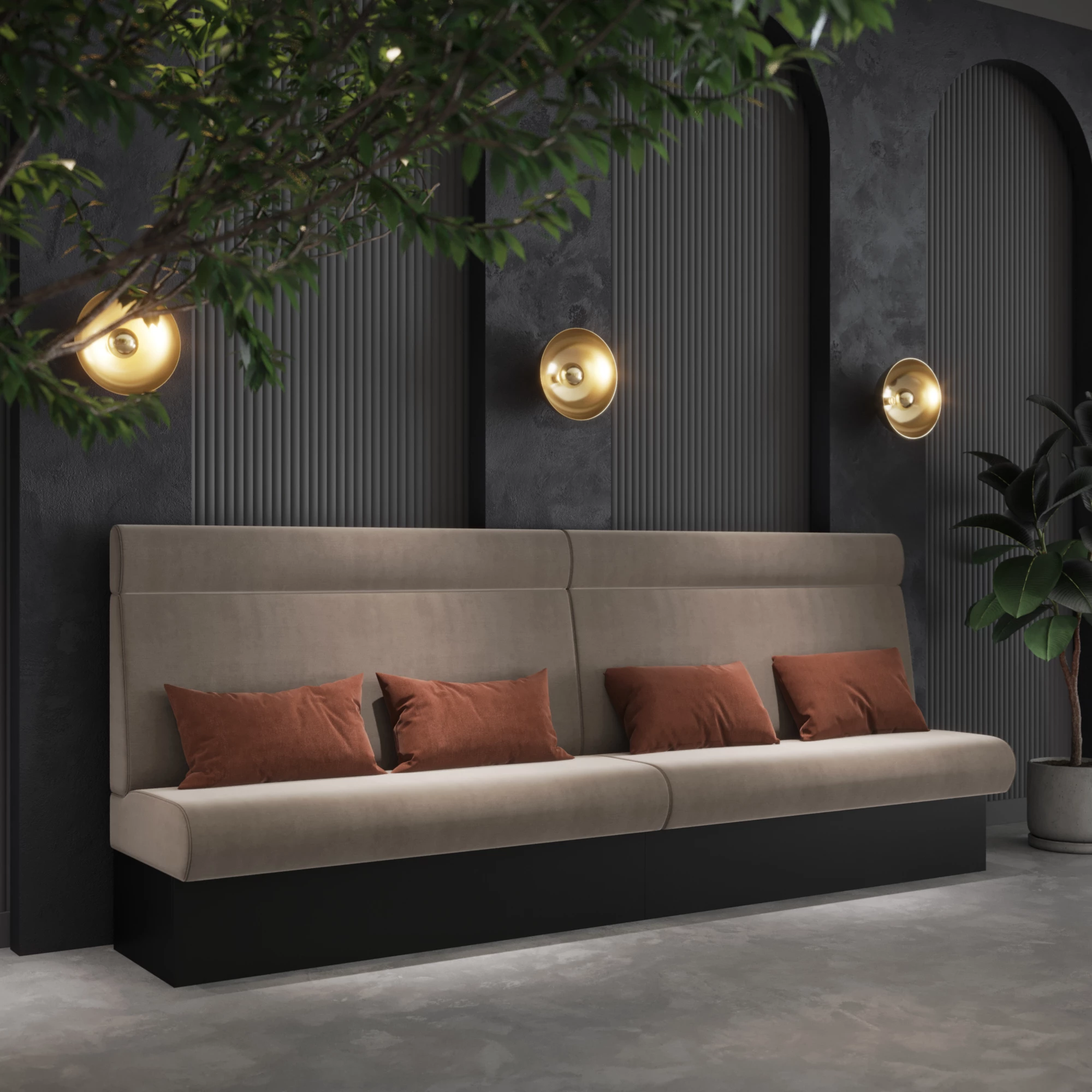 Donald + Sockle with Headrest